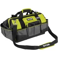 Ryobi Werkzeugtasche RSSMTB1 - Mittelgroße Transporttasche aus robustem Polyester und Polypropylen, mit 33 Litern Fassungsvermögen und wasserfestem Hartboden für optimale Werkzeugaufbewahrung.