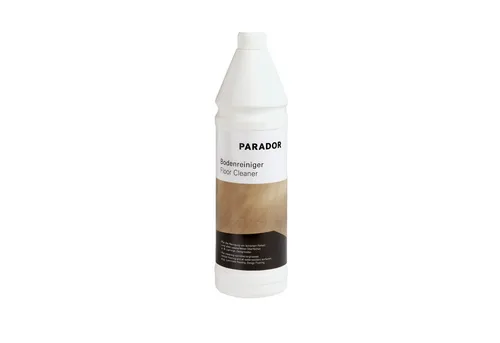PARADOR Bodenreiniger Fussbodenreiniger (Mit neutralen Inhaltsstoffen, pH-neutral, [1-St. Reinigung von lackiertem Parkett, Laminat und Designböden Verdünnung: 1:200 (50 ml auf 10 Liter Wasser)