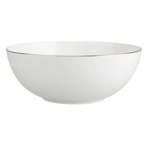 Villeroy & Boch Anmut Platinum No.1 Schüssel 23cm - Elegante Schüssel aus Premium Bone Porcelain, spülmaschinenfest. Ideal für Salate und Beilagen, verleiht Ihrer Tafel einen luxuriösen Touch.