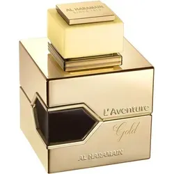 Al Haramain L'Aventure Gold Eau de Parfum 100ml Spray - Damenduft mit blumig-holzigem Aroma, perfekt für stilvolle Frauen. Genießen Sie den verführerischen Duft mit einer unvergesslichen Sillage, ideal für jeden Anlass.