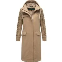 Produktbild Navahoo Damen Trenchcoat Knit Babe 14 Sand Beige Gr. M