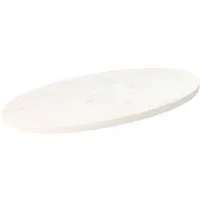 vidaXL Tischplatte Weiß 80x40x2,5 cm aus Massivholz Kiefer - Zubehör für Möbel: Hochwertige, behandelte Tischplatte aus massivem Kiefernholz, ideal zur individuellen Gestaltung von Tischen in Cafés, Restaurants oder für dein Zuhause.