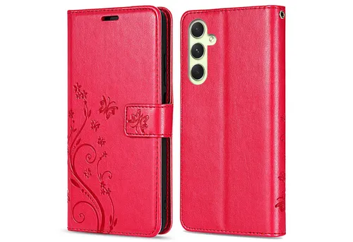 betterfon Handyhülle Handytasche für Samsung Galaxy A54 5G Klapphülle, Bookstyle-Hülle: Magnetverschluss 3 Kartenfächer & Standfunktion