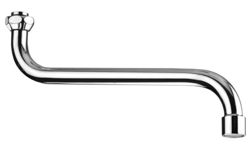 Cornat Rohrauslauf S-Form 25 cm verchromt Rohrausläufe von Cornat