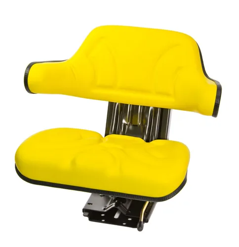 Traktorsitz Schleppersitz gelb mit Armlehne
