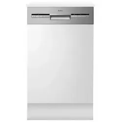 Amica EGSP 560 911 E Teilintegrierter Geschirrspüler, 45 cm - Geschirrspüler mit OpenDry-Funktion für optimale Trocknung, 10 Maßgedecke und 6 Programme – ideal für kleine Küchen.