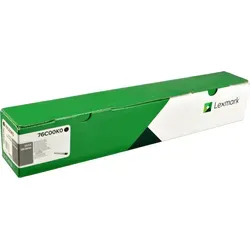 Lexmark Toner 76C00K0 schwarz - Originaltoner für bis zu 18.500 Seiten, hohe Druckqualität und kompatibel mit Lexmark CS CX-Serie