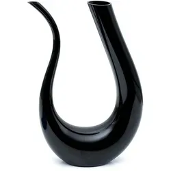 Intirilife Dekanter U-Form - Elegante Weinkaraffe für perfekten Weingenuss - Dekanter in U-Form aus bleifreiem Glas, ideal für optimale Belüftung und intensiven Weingeschmack. Perfekt für Weinliebhaber, spülmaschinenfest und ein stilvolles Geschenk.