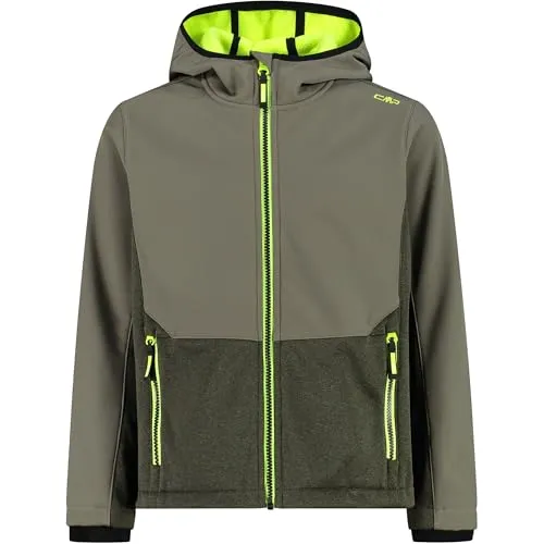 CMP Kinder Hoodie Jacke, olive, 116