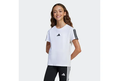 adidas Sportswear T-Shirt JG 3S TEE 160 für Kinder, mit Rundhalsausschnitt, ohne Verschluss, aus Baumwolle