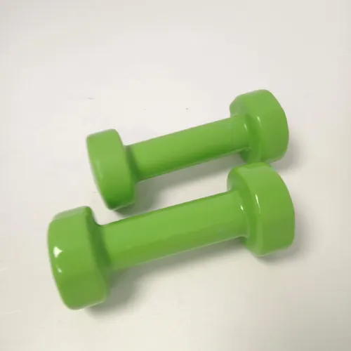 Sveltus Hanteln, Epoxidharz, 1,5 kg, 2 Stück, grün