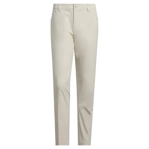 adidas ULTIMATE365 Herren-Hose, 5 Taschen, recyceltes Nylon, Beige, beige, 34 W/30 L