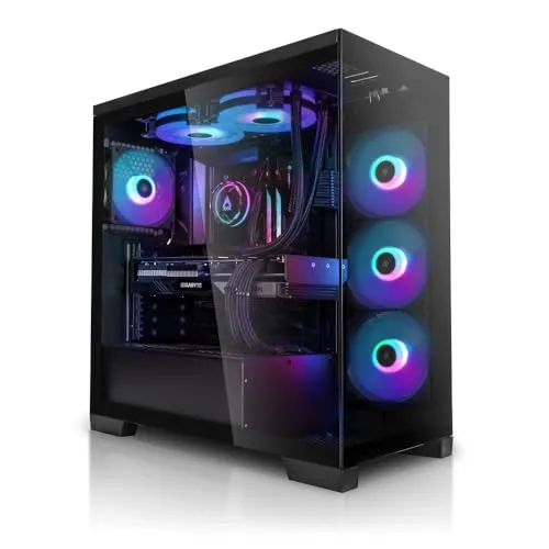Aurum Gaming PC Intel Core i9-12900KF mit GeForce RTX5090 - Tower-PC für Gamer mit 64GB RAM und 2000GB SSD, bietet extreme Leistung und Geschwindigkeit für die neuesten Spiele.