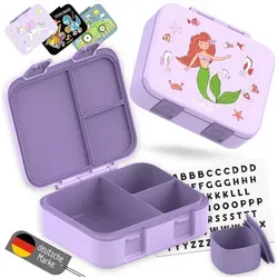 BEARFOOT Lunchbox Meerjungfrau lila in lila von bearfoot