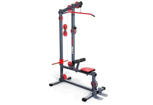 K-SPORT Kraftstation 3-fach Latzug-Station bis 150kg - Fitness-Station mit 3 Kabelzug-Modulen für vielseitiges Training, bis 150 kg Trainingsgewicht und Made in EU für höchste Qualität.