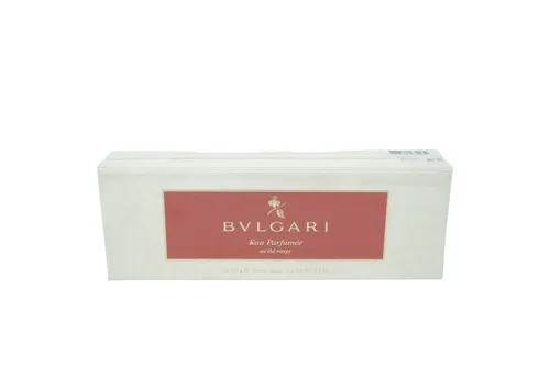 Bvlgari Eau Parfumee Au The Rouge Seife 3x150g - Elegante Seife mit dem luxuriösen Duft von Bvlgari Eau Parfumee Au The Rouge. Ideal für die tägliche Pflege und ein besonderes Dufterlebnis. Inhalt: 3x150g.