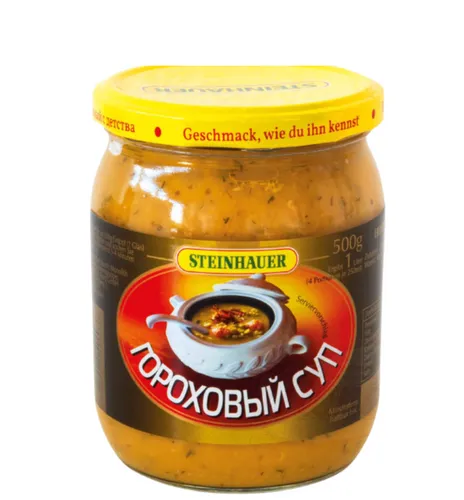 Erbseneintopf 500g Steinhauer Гороховый суп