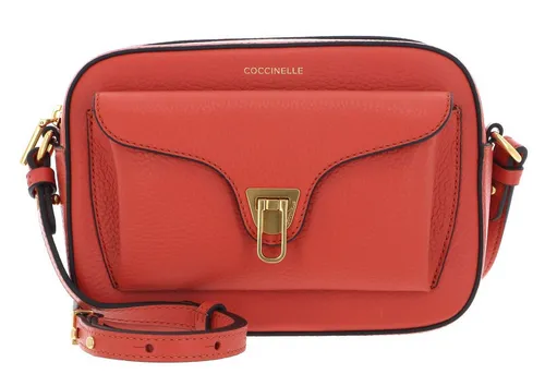 COCCINELLE Umhängetasche Beat Soft aus echtem Rindsleder - Elegante COCCINELLE Umhängetasche mit verstellbarem Schulterriemen. Hochwertiges Rindsleder und durchdachtes Design bieten Platz für Ihre Wertsachen. Ideal für jeden Anlass!
