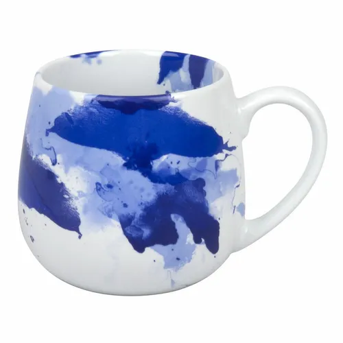 Könitz Seeing Blue Kuschelbecher Becher Tasse Kaffeetasse Porzellan Blau 420 ml