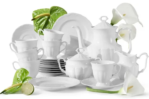 KONSIMO® Kaffeeservice CHODZIEZ MARIA TERESA, 21-tlg. für 6 Personen
