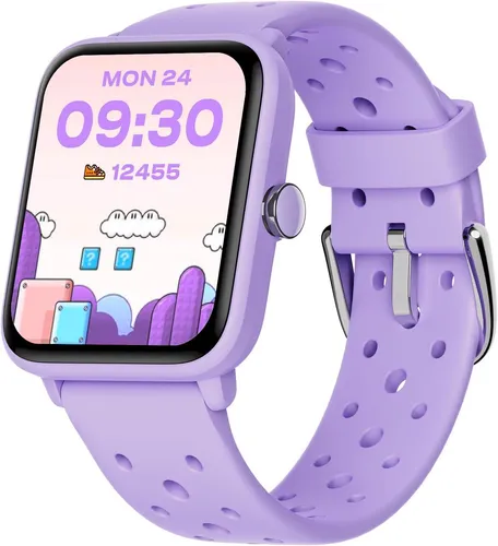 BIGGERFIVE BRAVE Kinder Smartwatch Fitness Tracker 1.5 inch HD Touchscreen 14 Sportmodi Schrittzähler Schlafmonitor 5ATM wasserdicht