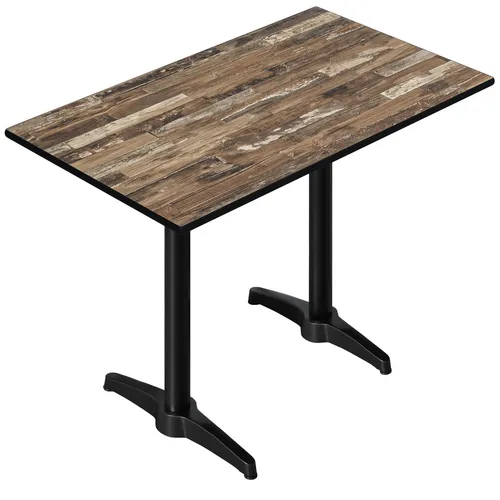 CPBL HPL Compact Bistro Stehtisch 130 x 80 x 110 cm Vintage Old - Eleganter Outdoor HPL Bistro Stehtisch mit edler Optik und hoher Tragkraft. Ideal für Gartenpartys und Veranstaltungen, witterungsbeständig und für bis zu 6 Personen geeignet.