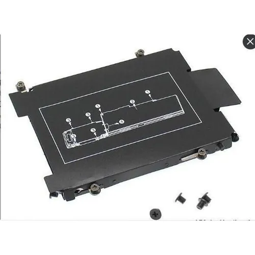 CoreParts Festplattenrahmen HP Elitebook 725 G3, KIT383 - Festplatten-Caddy für HP Elitebook 725 G3, ideal für den Austausch und die Erweiterung von Speicherplatz, robustes Design in Schwarz