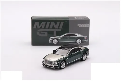 Mini GT Bentley Flying Spur White Sand Verdant  1:64 00867