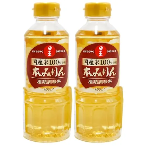 2er Pack (2x400ml) Hinode Kokusanma Hon Mirin Echter Mirin (Papa Vo®)
