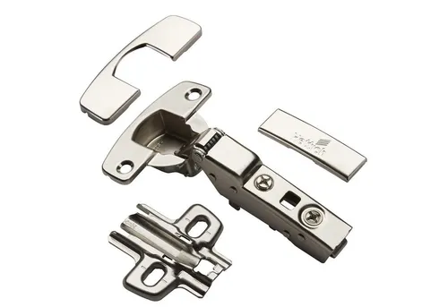 Hettich Möbelbeschlag Topfband SENSYS 8645i T52 110° Automatikscharnier gedämpft (1 St), Mittelanschlag inkl. Montageplatte & Abdeckkappen von HETTICH