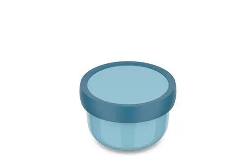 Mepal - Obstbox Campus - Snackbox für Kinder - Spülmaschinen- und mikrowellenfest - BPA-frei - 300 ml - Cool blue
