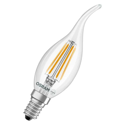 OSRAM E14 LED Star Classic BA 40 Filament Windstoßlicht 3.4W wie 40W warmweiß