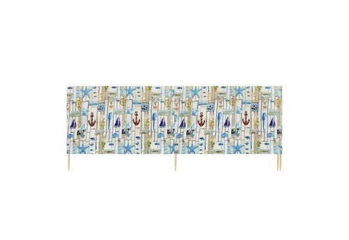 Ladeheid Windschutz Strand Sichtschutz 4m LAEX001 von Ladeheid