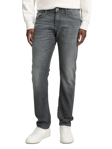 TOM TAILOR Denim Herren Slim Piers Jeans aus Bio-Baumwolle von Tom Tailor