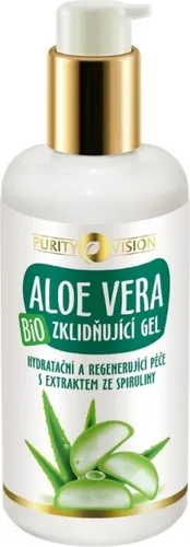 Purity Vision Körperpflegemittel Soothing Gel Bio Aloe Vera 200ml - Ganzkörperpflege mit beruhigender Bio Aloe Vera, spendet intensive Feuchtigkeit und sorgt für ein frisches Hautgefühl.