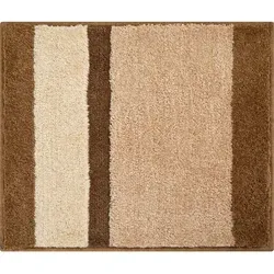 Grund Bidet-Vorleger Room, Beige, rutschfest - Badteppiche, rutschfester Vorleger in Beige, 50x60 cm, Oeko-Tex® Standard 100, ideal für sicheren Halt im Bad.