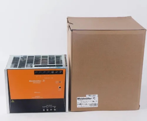 Weidmüller Schaltnetzteil PRO ECO3 960W 24VDC 40A - Drehschalter für industrielle Anwendungen, 89% Effizienz und robuste Bauweise für zuverlässige Stromversorgung bei -25 °C.