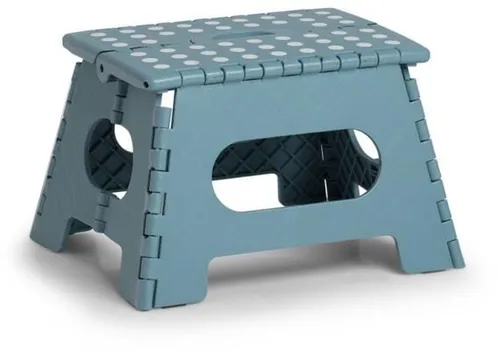 Zeller 13032 Premium Klapphocker, faltbar und TÜV geprüft - Leitern - Belastbar bis 150 kg, klappbar und platzsparend verstaubar. Ideal für Zuhause oder unterwegs, mit sicherem Stand dank gummierter Füße.