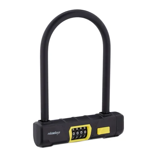 Bügelschloss U-Schloss Zahlenschloss Fahrradschloss wetterfest 4-stellig