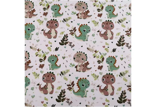 maDDma Stoff Baumwollstoff mit Kindermotiven Halbmeterware ab 0,5x1,6m breit, Motiv 7