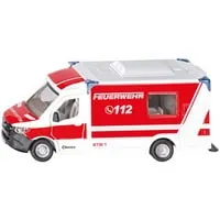 1:50 Ambulance Mercedes - Detailliertes Spielzeugmodell mit abnehmbarem Dach und beweglichen Türen, ideal für stundenlangen Spielspaß