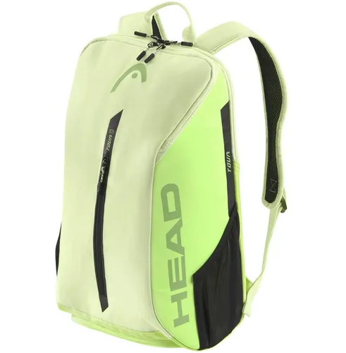 HEAD Tour Backpack 25L, sage - Tennisschläger Rucksack mit modernem Design, optimaler Organisation und nachhaltigen Materialien für stilvolle Aufbewahrung und einfachen Zugriff auf deine Ausrüstung.