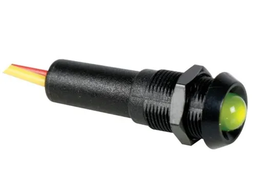 Produktbild Seder LED-SIGNALLEUCHTE 12 V GRÜN - SCHWARZES GEHÄUSE