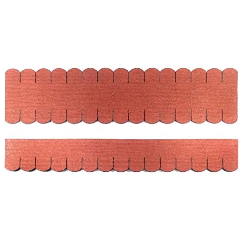 Streifen Dachschindeln Rund (41 mm) - First rot Manufaktur Martinshof Biberschwanz, Dachschindeln, Minidachschindeln, Schindelstreifen hergestellt in der Werkstatt für behinderte Menschen 3