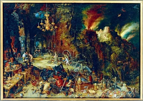 BLUEBIRD Puzzle Allegorie des Feuers 1000 Teile