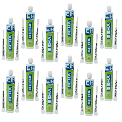 Injektionsmörtel Verbundmörtel Klebemörtel 12 x 300ml Montagemörtel Beton Ziegel