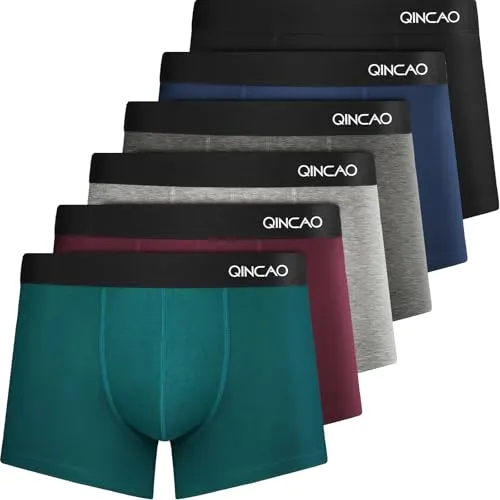 QINCAO Boxershorts Herren 6er Pack von QINCAO