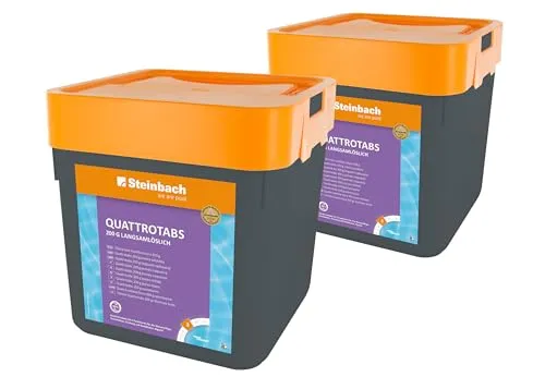 Steinbach Quattrotabs Poolpflege Chlorprodukte 2x5kg von Steinbach