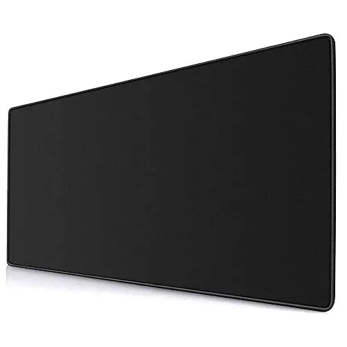 YEBMoo extra langes Gaming Mauspad, 800x300x3 mm, wasserabweisend, mit rutschfestem Boden, für PC, Laptop (80x30Black)