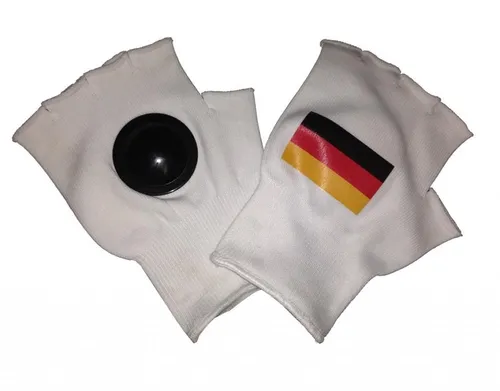 Clip-Clappers Klatsch Handschuhe mit Deutschland Fahne Flagge Fan Stadion Verein